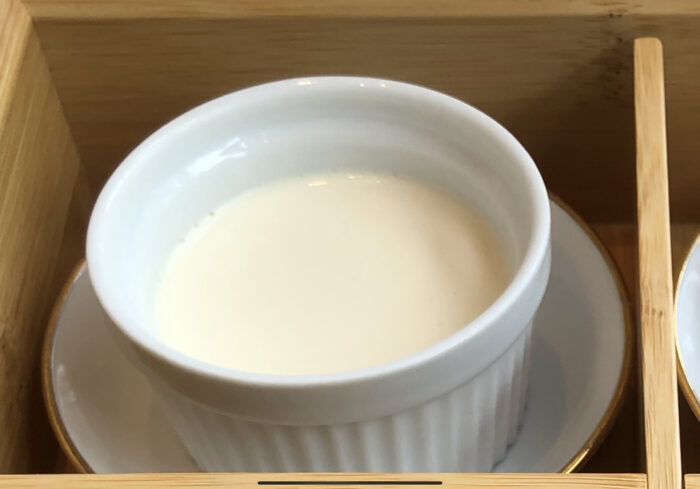 福寿園 玄米茶のパンナコッタ